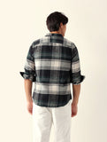 BEAR HOUSE Cascade Green Checked Flannel Shirt