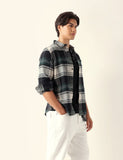 BEAR HOUSE Cascade Green Checked Flannel Shirt