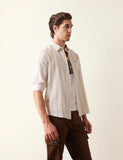 BEAR HOUSE Natural Texture Shirt
