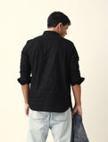 BEAR HOUSE Midnight Windowpane Shirt