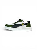 Turbo Edged Olive Green Premium Sneakers