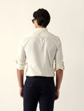 BEAR HOUSE Soft Vanilla Button-Down Shirt