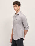 BEAR HOUSE Slate Grey Poplin Shirt