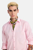 SNITCH Riviera Pink Cotton Shirt