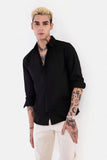 SNITCH Jet Black Riviera Shirt