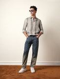 BEAR HOUSE Grey Riviera Stripe Shirt