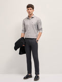 BEAR HOUSE Slate Grey Poplin Shirt
