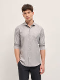 BEAR HOUSE Slate Grey Poplin Shirt