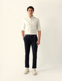 BEAR HOUSE Soft Vanilla Button-Down Shirt