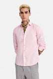 SNITCH Riviera Pink Cotton Shirt