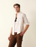 BEAR HOUSE Natural Texture Shirt