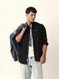 BEAR HOUSE Midnight Windowpane Shirt