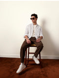 BEAR HOUSE Canvas Grid Shirt