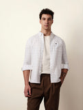 BEAR HOUSE Canvas Grid Shirt