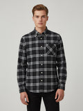 MENLO Obsidian Checks Shirt