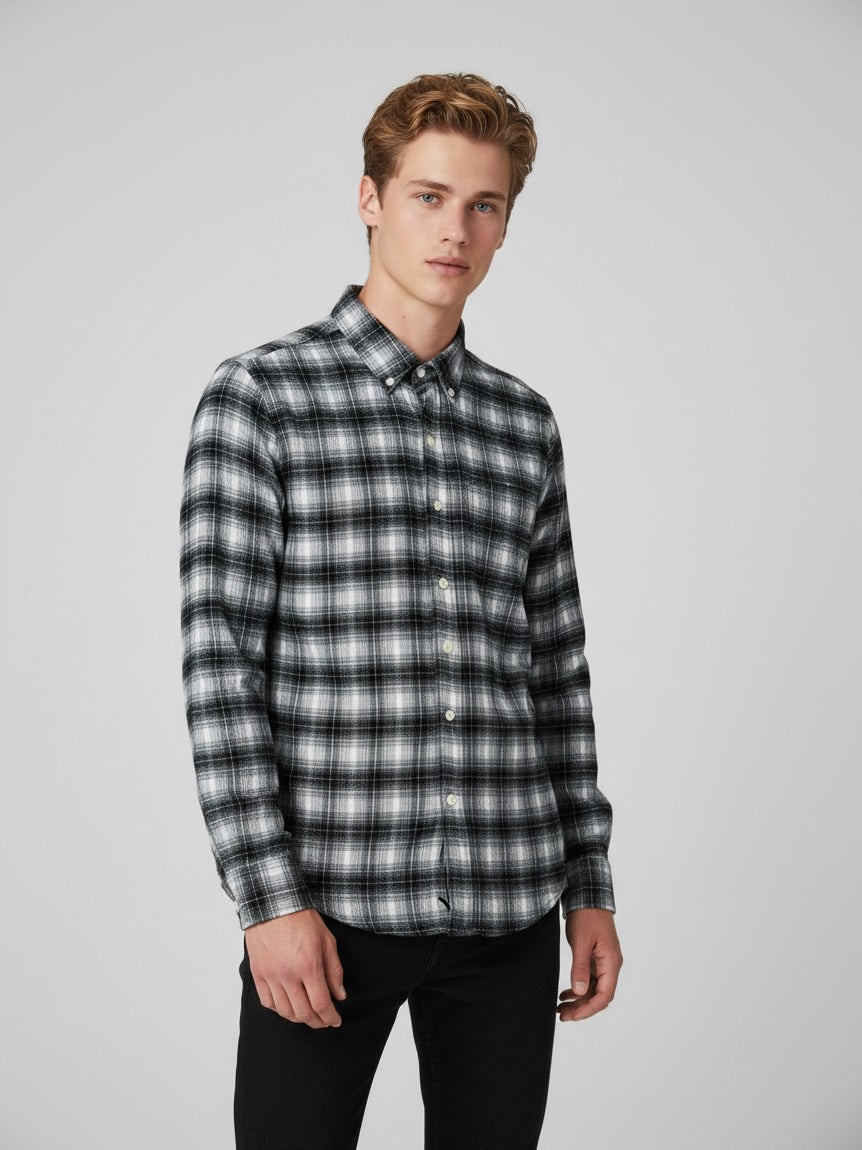 SKYDOT Onyx & Snow Shirt