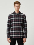 ABLOH Bordeaux Drape Shirt