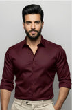 Scarlet Edge Premium Formal Shirt