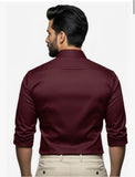 Scarlet Edge Premium Formal Shirt