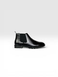 Sleek Black Premium Chelsea Boots