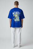 Blue Ambition Oversized Premium T Shirt