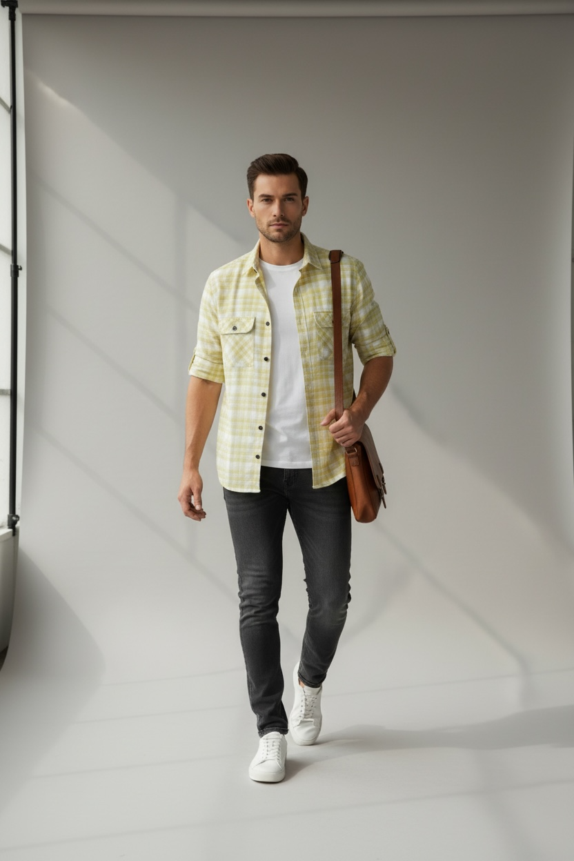 Dare Edition Plaid Premium Shirt