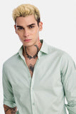 SNITCH Pistachio Urban Poplin Shirt