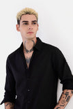 SNITCH Jet Black Riviera Shirt